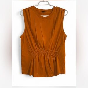 Express Orange Sleeveless Tank Top